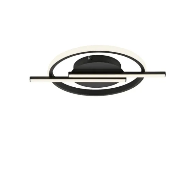 LED Deckenleuchte schwarz modernes Design SimplyDim Memoryfunktion