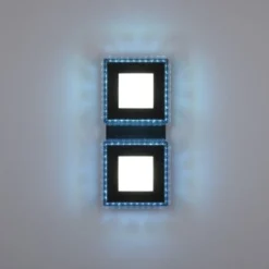 LED Deckenleuchte schwarz RGB Memoryfunktion CCT dimmbar steuerbar