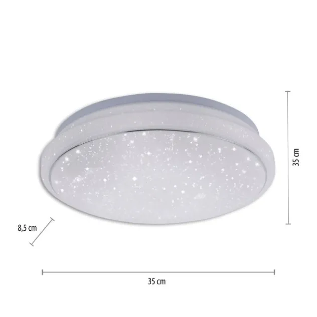 LED Deckenleuchte, Smart Home, RGB Farbwechsel, dimmbar, Lichtfarbsteuerung