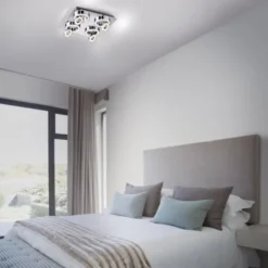 LED-Deckenleuchte, Smart-Home, Lichtfarbsteuerung, Farbwechsel, dimmbar