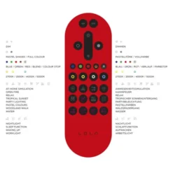 LED Deckenleuchte, Smart Home fähig, RGB+W, Fernbedienung, Sternenhimmeloptik