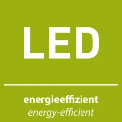 LED Deckenleuchte, stahlfarben, quadratisch, modern, energiesparend