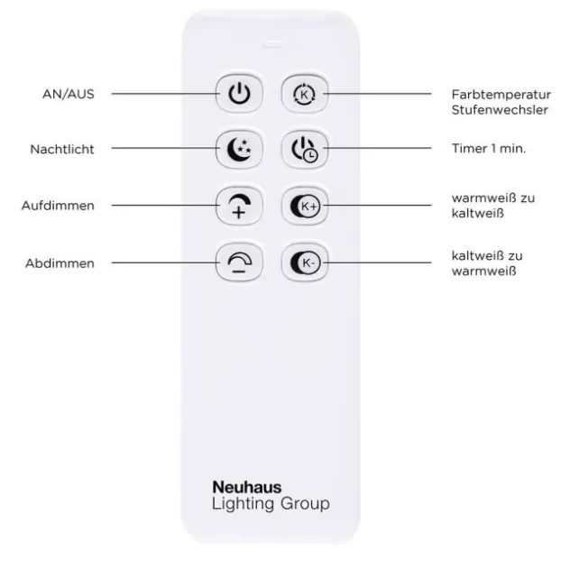 LED Deckenleuchte, stahlfarben, modern, geometrisches Design