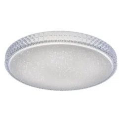 LED-Deckenleuchte, Sternenhimmeloptik, Ø 60mm, Lichtfarbsteuerung, dimmbar