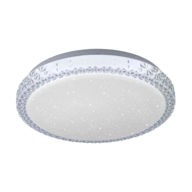 LED-Deckenleuchte, Sternenhimmeloptik, Lichtfarbsteuerung, Memory Funktion