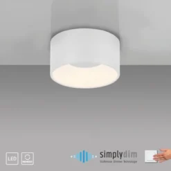 LED Deckenleuchte weiß D=16cm dimmbar SymplyDim Spot