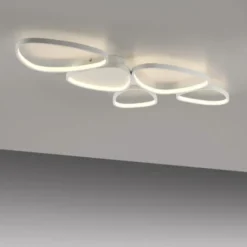LED Deckenleuchte weiß dimmbar in 3 Stufen Memoryfunktion Wohnzimmer