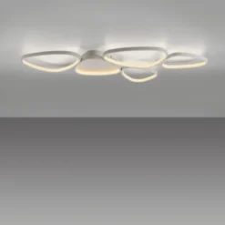 LED Deckenleuchte weiß dimmbar in 3 Stufen Memoryfunktion Wohnzimmer