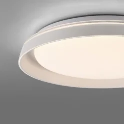 LED Deckenleuchte weiß dimmbar schlichtes zeitloses Design