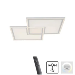 LED Deckenleuchte weiß Fernbedienung dimmbar CCT Farbsteuerung Memory
