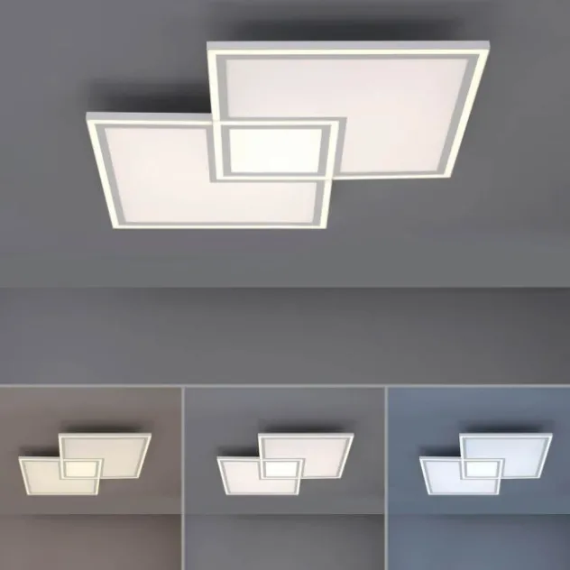 LED Deckenleuchte weiß Fernbedienung dimmbar CCT Farbsteuerung Memory