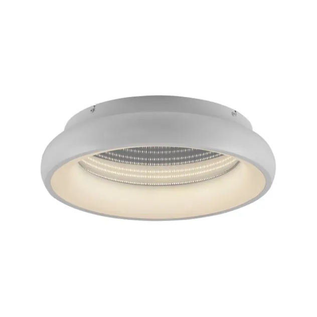 LED Deckenleuchte weiß mit Tunneleffekt dimmbar Fernbedienung CCT