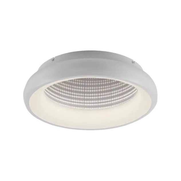 LED Deckenleuchte weiß mit Tunneleffekt dimmbar Fernbedienung CCT