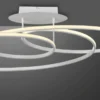 LED Deckenleuchte weiß modern Leuchtringe Esszimmer Wohnraumlampe