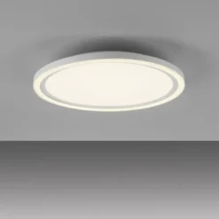 LED Deckenleuchte weiß rund Serienschalter warmweiß Memoryfunktion