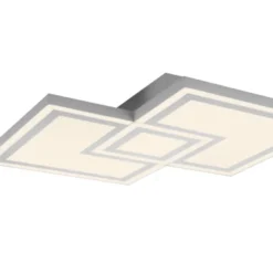LED Deckenleuchte weiß Serienschalter warmweiß Licht Memoryfunktion