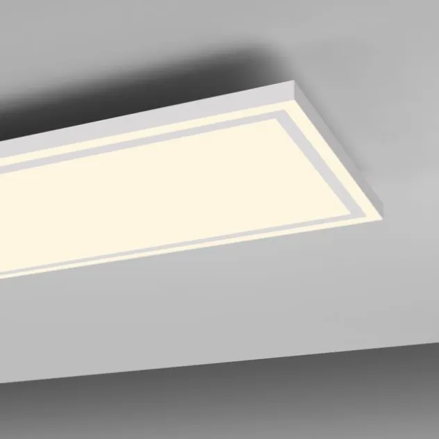 LED Deckenleuchte weiß Serienschalter Memoryfunktion warmweiß Licht