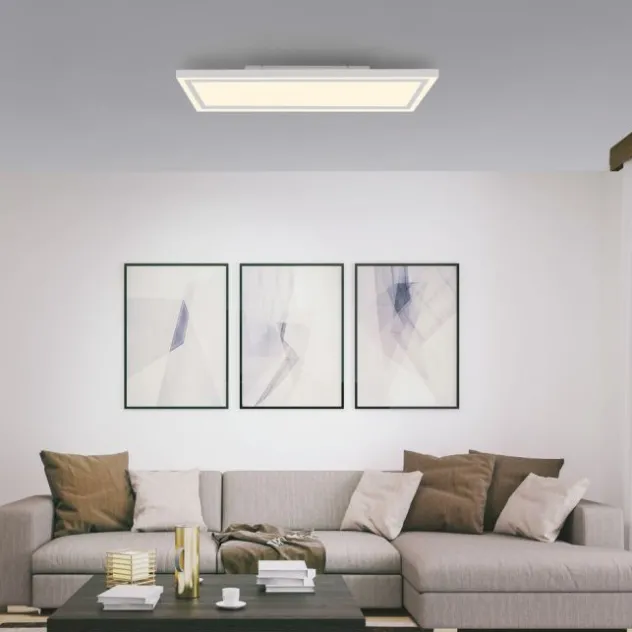 LED Deckenleuchte weiß Serienschalter Memoryfunktion warmweiß Licht