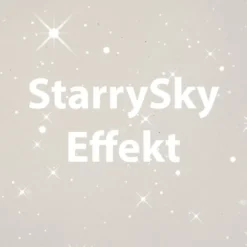 LED Deckenleuchte weiß Sternenhimmel rund D=26cm Schlafzimmer