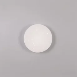 LED Deckenleuchte weiß Sternenhimmeloptik D=22 warmweiß 3000K