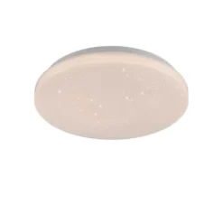 LED Deckenleuchte weiß Sternenhimmeloptik D=22 warmweiß 3000K
