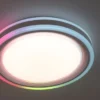 LED Deckenleuchte 40x40cm rund weiß dimmbar Farbspiel CCT LED Panel