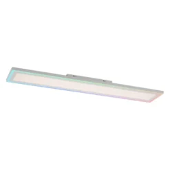 LED Deckenleuchte 100x18cm weiss flach Rainbow RGB Alleskönner