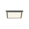 LED Deckenleuchte 30x30 schwarz dimmbar CCT steuerbar über App