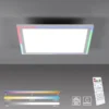 LED Deckenleuchte 40x40 weiss flach Rainbow RGB Fernbedienung Alleskönner