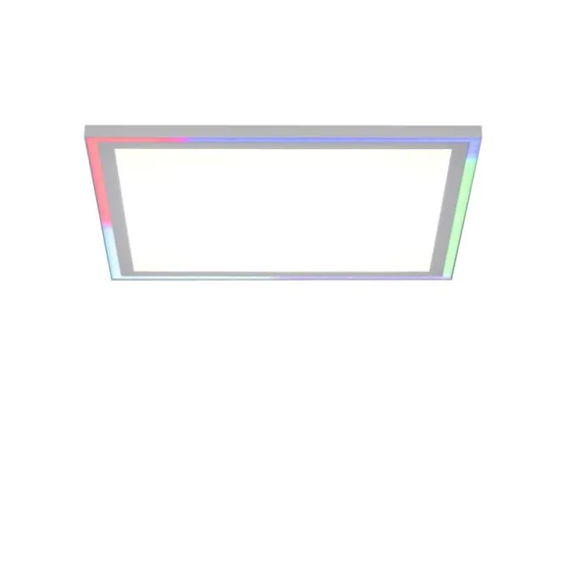 LED Deckenleuchte 40x40 weiss flach Rainbow RGB Fernbedienung Alleskönner