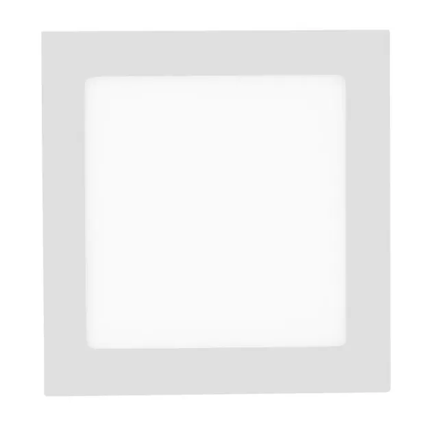 LED-Einbauleuchte, weiß, quadratisch, warmweiß, dimmbar, blendfrei, modern
