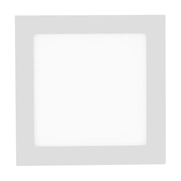 LED-Einbauleuchte, weiß, quadratisch, warmweiß, dimmbar, blendfrei, modern