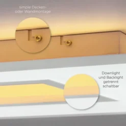 LED Panel, Cut-Out Design, 45x45 cm, RGBW, Fernbedienung
