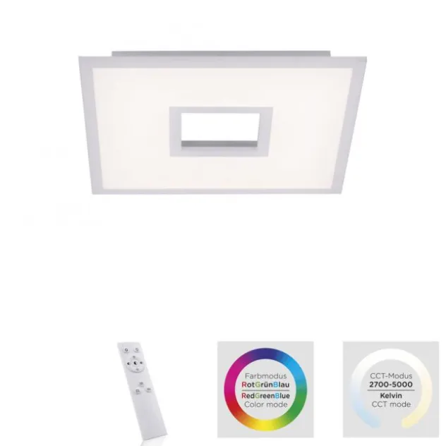 LED Panel, Cut-Out Design, 45x45 cm, RGBW, Fernbedienung
