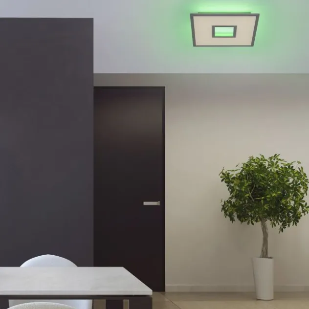 LED Panel, Cut-Out Design, 45x45 cm, RGBW, Fernbedienung