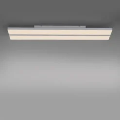 LED Panel, Deckenleuchte, 100x25cm, modern, Fernbedienung