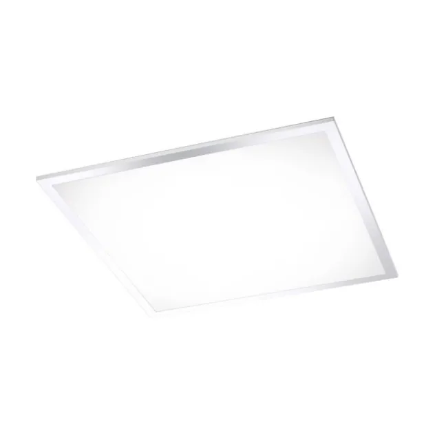 LED-Panel, Rahmen chrom , IP44, Badezimmer Panel, 45x45cm, CCT
