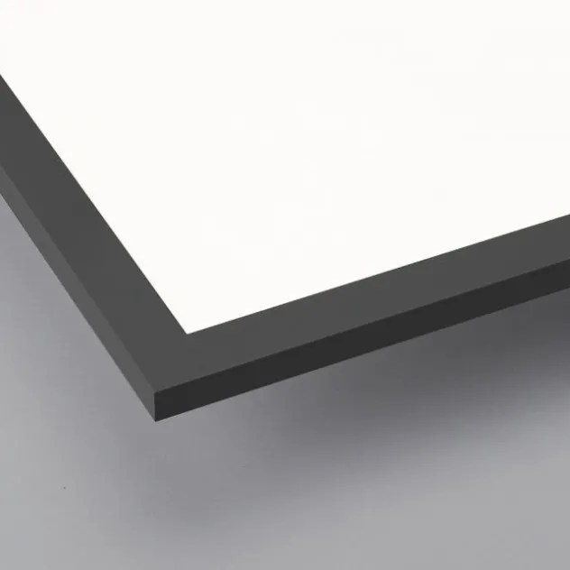 LED Panel, Rahmen schwarz, quadratisch, CCT, dimmbar, Memory Funktion