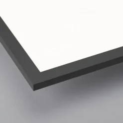 LED Panel, Rahmen schwarz, quadratisch, dimmbar, CCT, Fernbedienung, modern