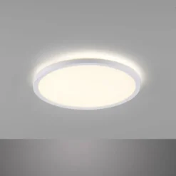 LED Panel rund, flache Deckenleuchte, Backlight, Deckenlampe,