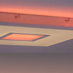 LED Panel, weiß, CUT OUT, quadratisch, inkl. Fernbedienung, CCT, dimmbar