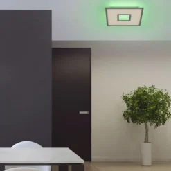 LED Panel, weiß, CUT OUT, quadratisch, inkl. Fernbedienung, CCT, dimmbar