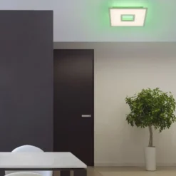 LED Panel, weiß, CUT OUT, quadratisch, inkl. Fernbedienung, CCT, dimmbar