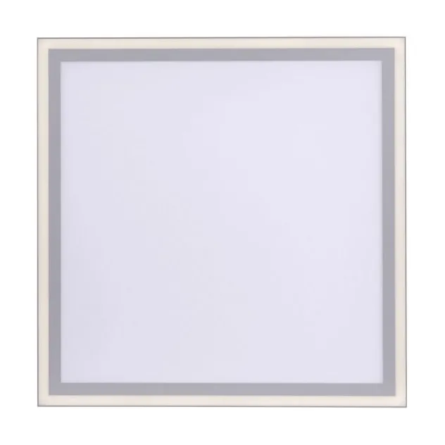 LED Panel, weiß, quadratisch, CCT Farbsteuerung, dimmbar, Fernbedienung