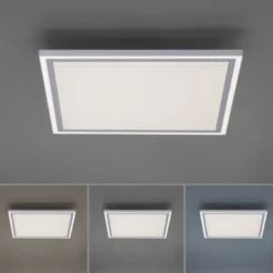 LED Panel, weiß, quadratisch, CCT Farbsteuerung, dimmbar, Fernbedienung