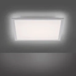 LED Panel, weiss, 45x45, Backlight, Memory Funktion, Serienschaltung