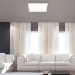 LED Panel, weiss, 45x45, Backlight, Memory Funktion, Serienschaltung