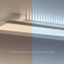 LED-Panel, weiß, 100x25cm, Backlight, dimmbar, Farbsteuerung