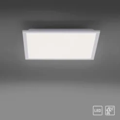LED-Panel, weiß, 44,5x44,5cm, Bewegungsmelder, neutralweiß, quadratisch