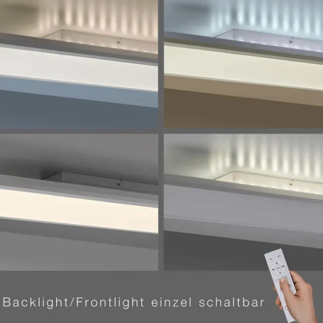 LED Panel, weiß, 120x30cm, dimmbar, Backlight, Farbsteuerung